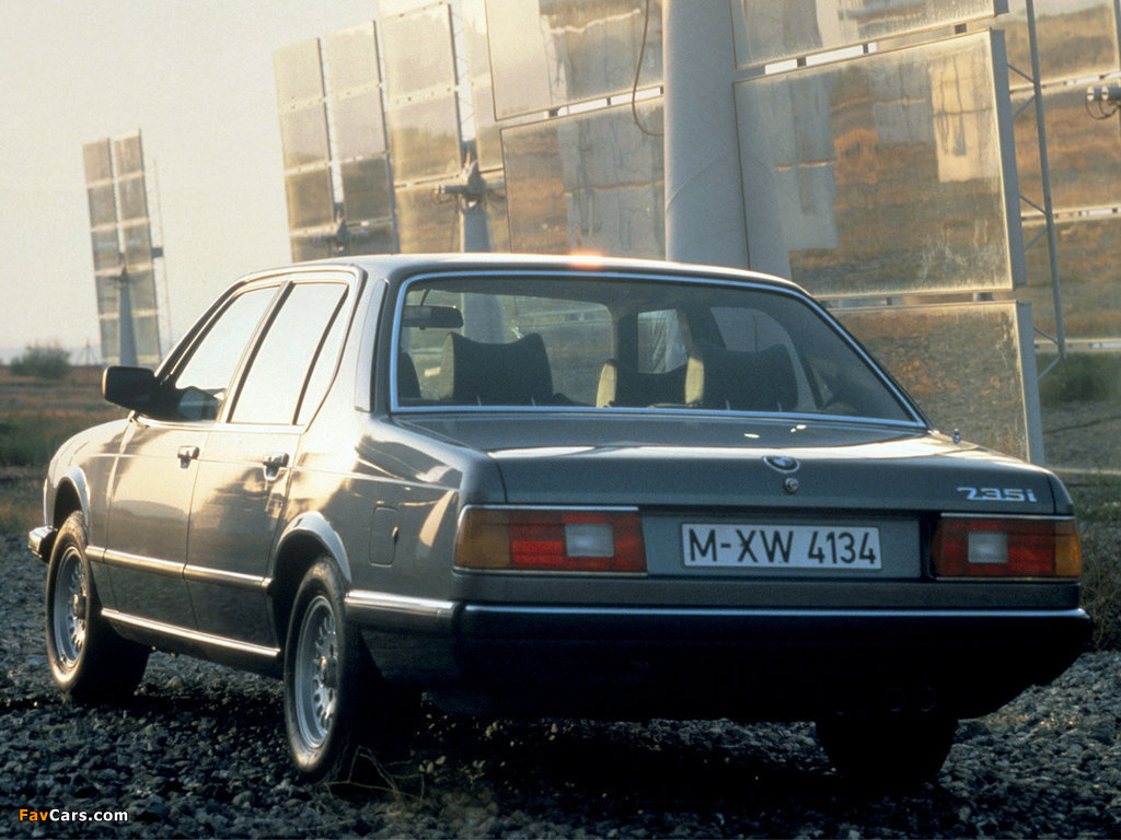 Photos of BMW 735i (E23) 1979–86 (1024 x 768)