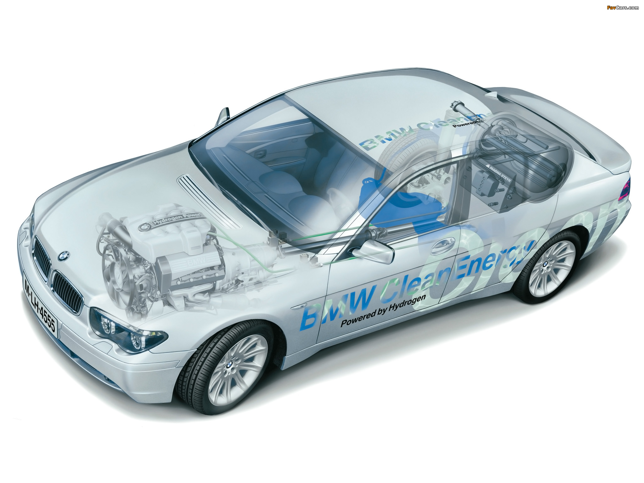 Photos of BMW 745H CleanEnergy Concept (E65) 2002 (2048 x 1536)