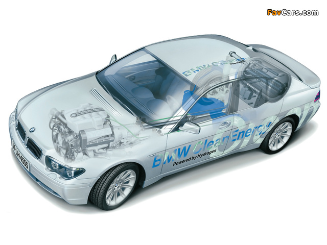 Photos of BMW 745H CleanEnergy Concept (E65) 2002 (640 x 480)
