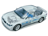 Photos of BMW 745H CleanEnergy Concept (E65) 2002