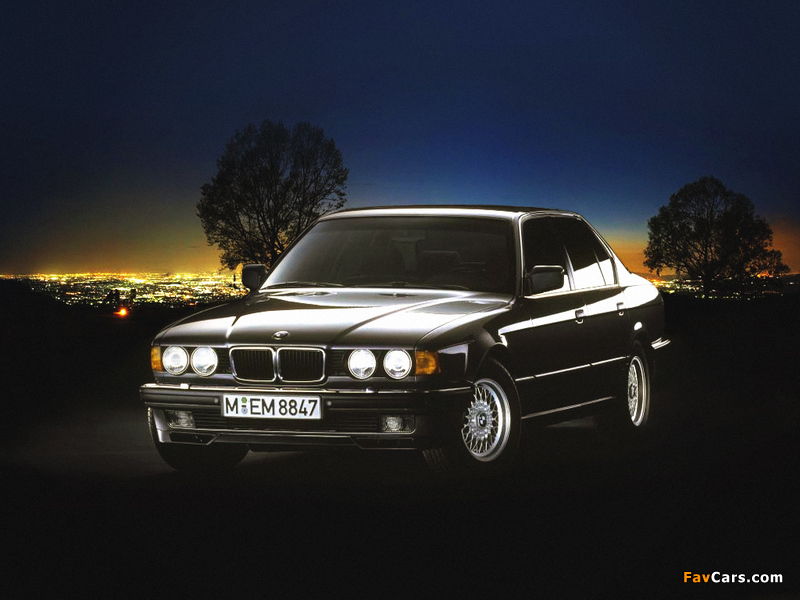 Pictures of BMW 740i (E32) 1992–94 (800 x 600)