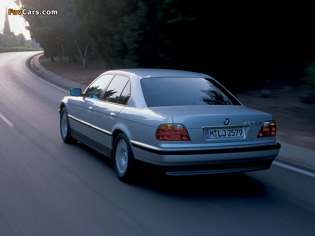 Pictures of BMW 730d (E38) 1998–2001 (640 x 480)
