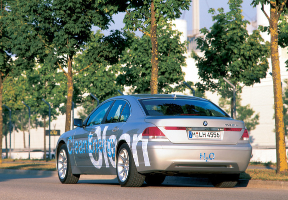Pictures of BMW 745H CleanEnergy Concept (E65) 2002