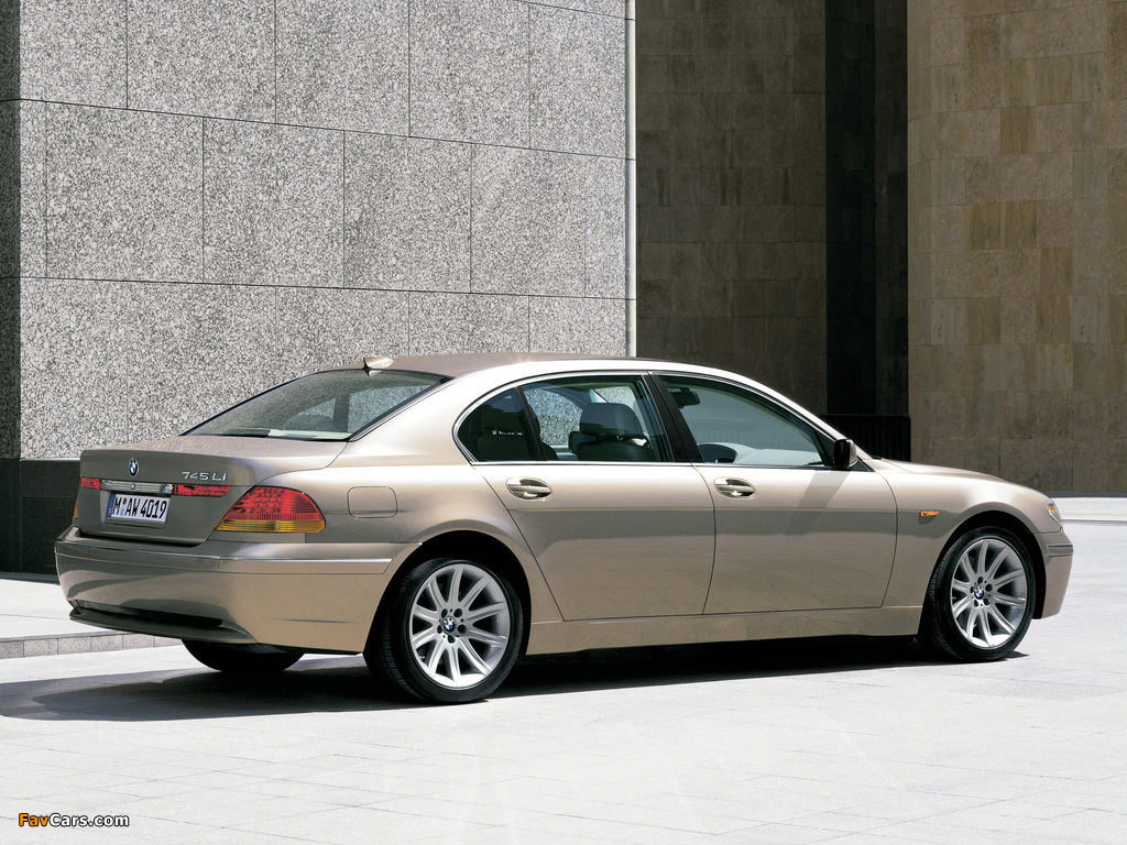 Pictures of BMW 745Li (E66) 2002–05 (1024 x 768)