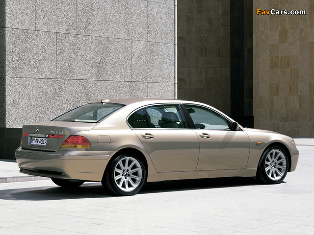 Pictures of BMW 745Li (E66) 2002–05 (640 x 480)