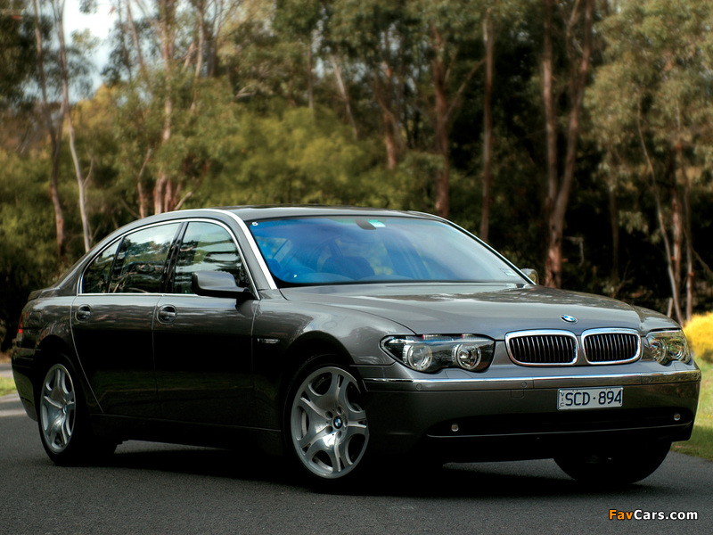 Pictures of BMW 760Li AU-spec (E66) 2003–05 (800 x 600)