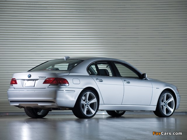 Pictures of BMW 750i US-spec (E65) 2005–08 (640 x 480)