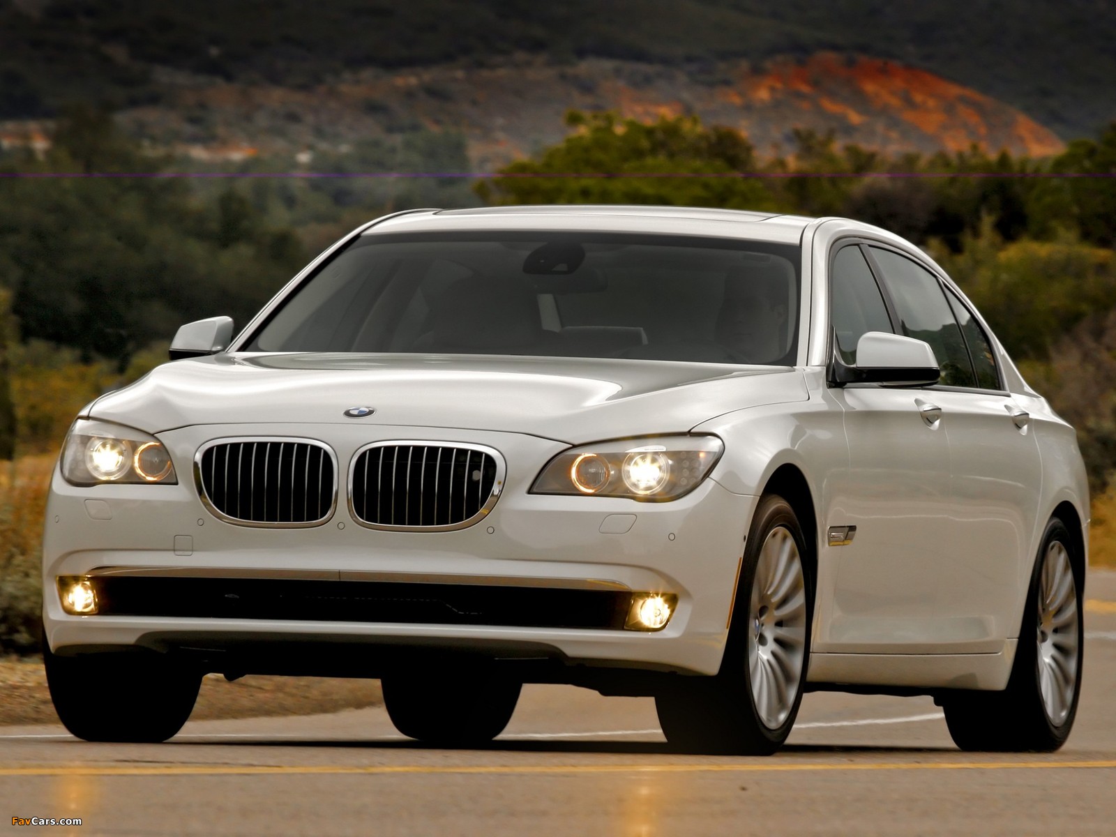 Pictures of BMW 750Li US-spec (F02) 2008 (1600 x 1200)