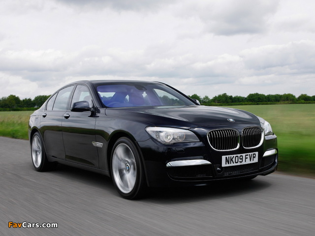 Pictures of BMW 740d M Sports Package UK-spec (F01) 2009 (640 x 480)