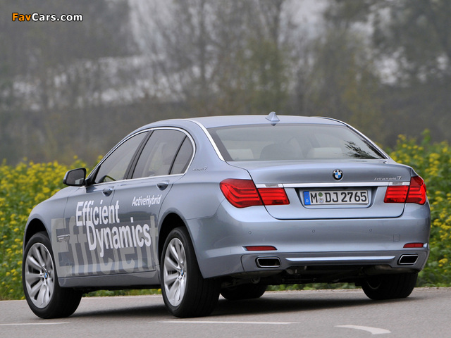 Pictures of BMW ActiveHybrid 7 (F04) 2009–12 (640 x 480)