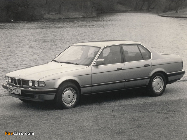 Pictures of BMW 7 Series (E32) 1986–94 (640 x 480)
