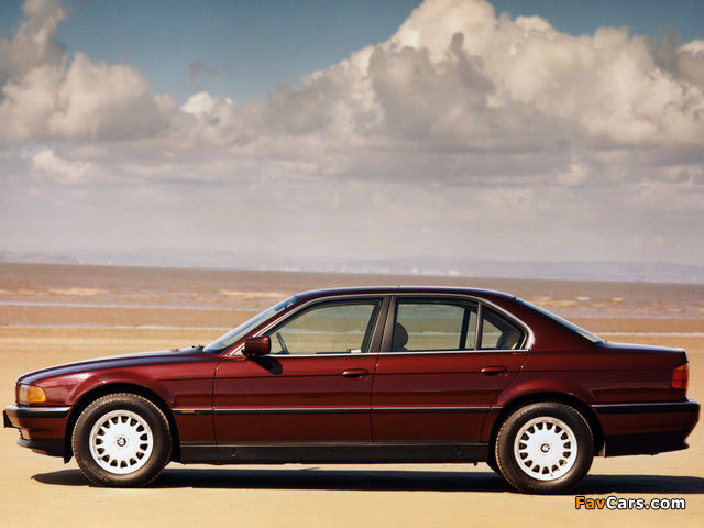 Pictures of BMW 740i UK-spec (E38) 1994–98 (640 x 480)