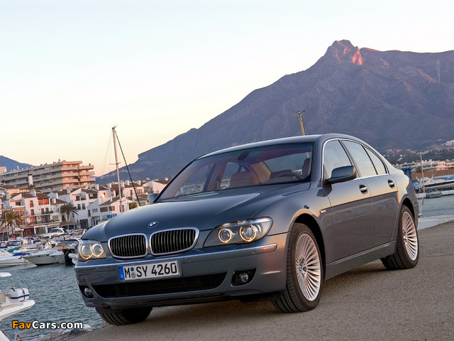 Pictures of BMW 750i (E65) 2005–08 (640 x 480)