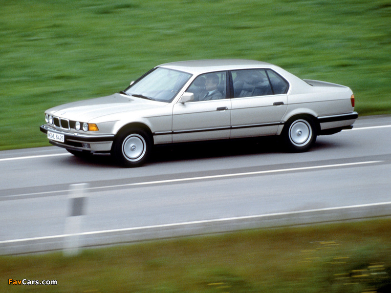 BMW 750iL (E32) 1987–94 wallpapers (800 x 600)