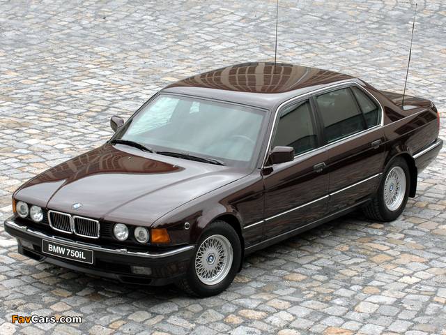 BMW 750iL Security (E32) 1987–94 wallpapers (640 x 480)