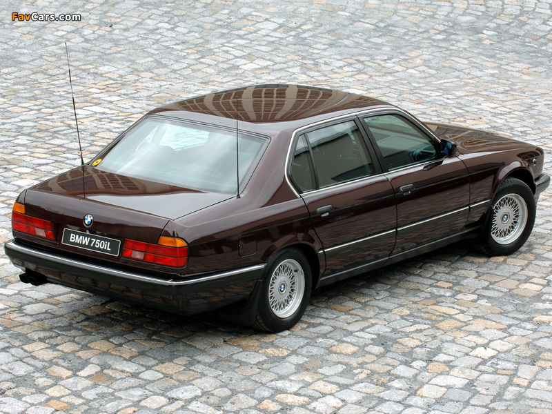 BMW 750iL Security (E32) 1987–94 wallpapers (800 x 600)