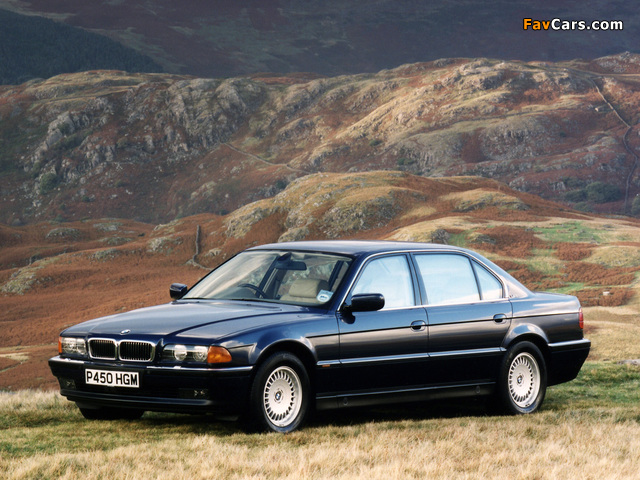 BMW 750iL UK-spec (E38) 1994–98 wallpapers (640 x 480)
