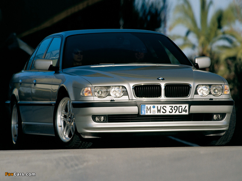 BMW 740d (E38) 1999–2001 wallpapers (800 x 600)