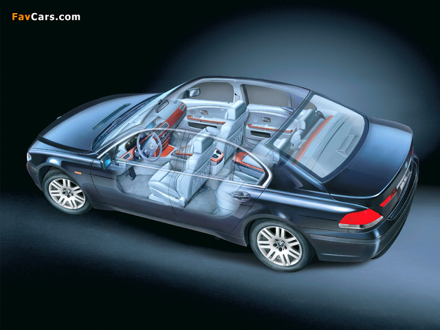 BMW 745i (E65) 2001–05 wallpapers (640 x 480)