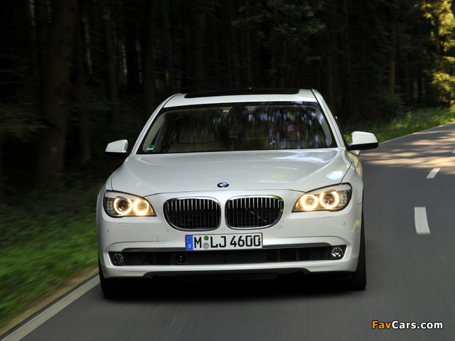 BMW 760Li (F02) 2009–12 wallpapers (640 x 480)