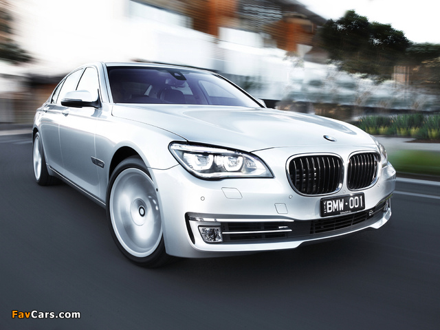 BMW 750i AU-spec (F01) 2012 wallpapers (640 x 480)