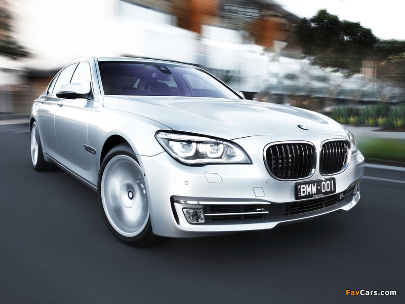 BMW 750i AU-spec (F01) 2012 wallpapers (800 x 600)