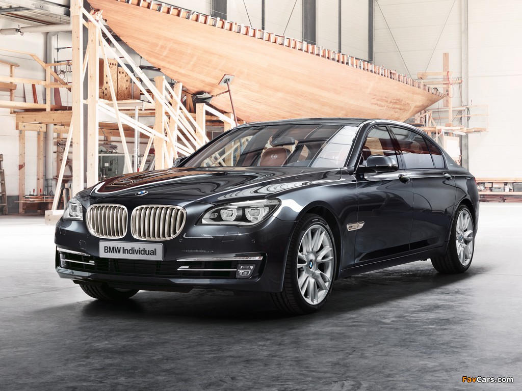 BMW 760Li Individual Sterling by Robbe & Berking (F02) 2013 wallpapers (1024 x 768)
