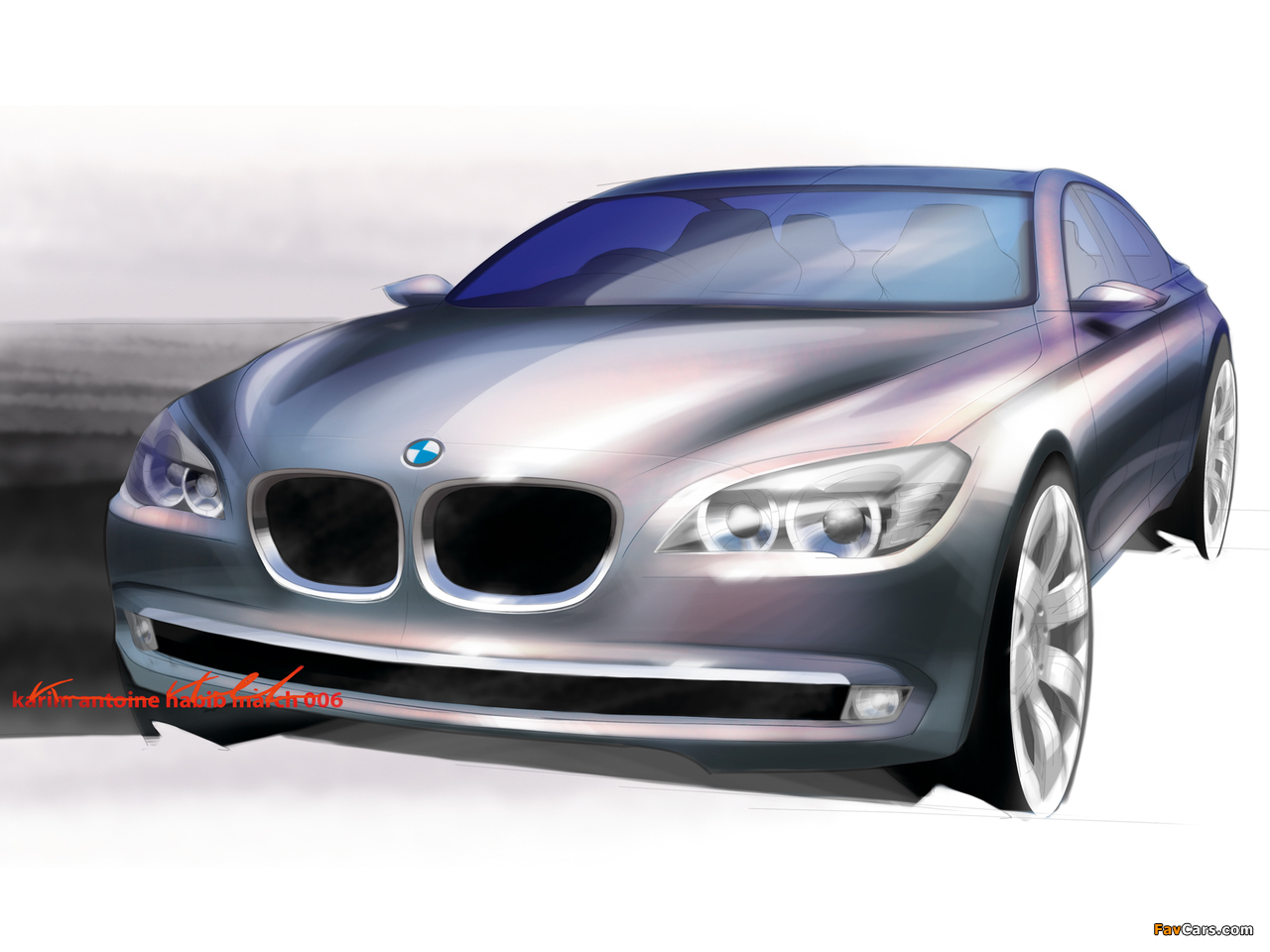 Poickoviy eckiz BMW 7 Series F01-F04 wallpapers (1280 x 960)