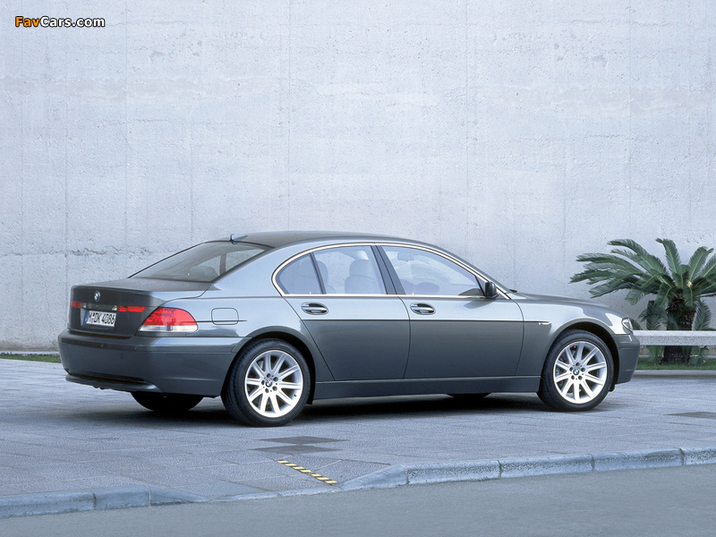 BMW 7 Series (E65) 2001–05 wallpapers (800 x 600)