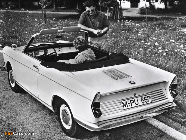 Images of BMW 700 Cabriolet 1961–64 (640 x 480)