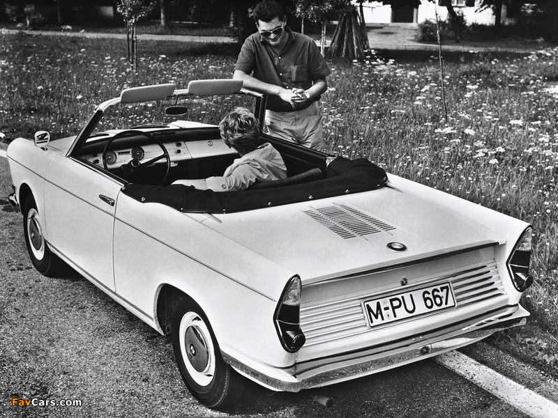 Images of BMW 700 Cabriolet 1961–64 (800 x 600)