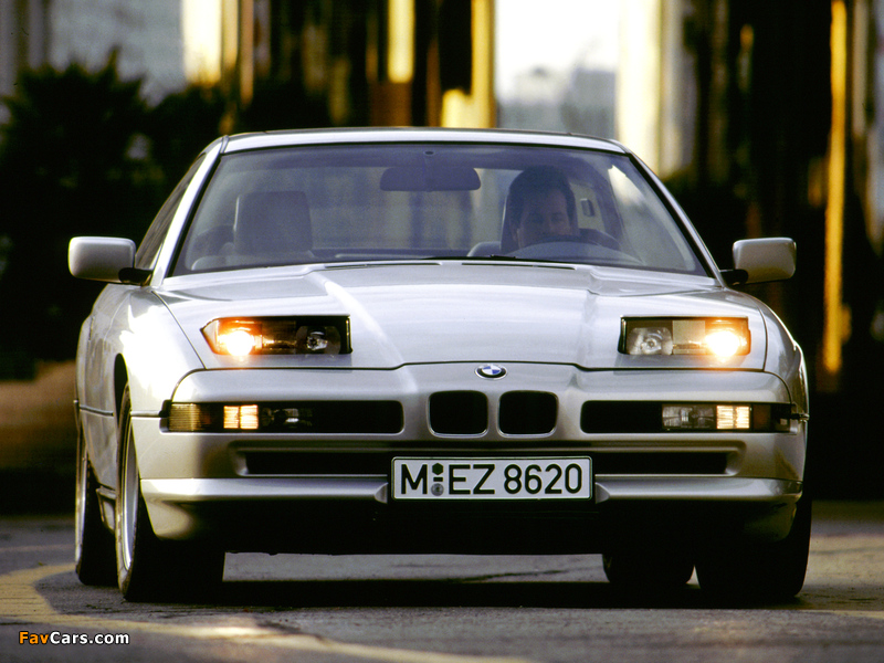BMW 850i (E31) 1989–94 photos (800 x 600)
