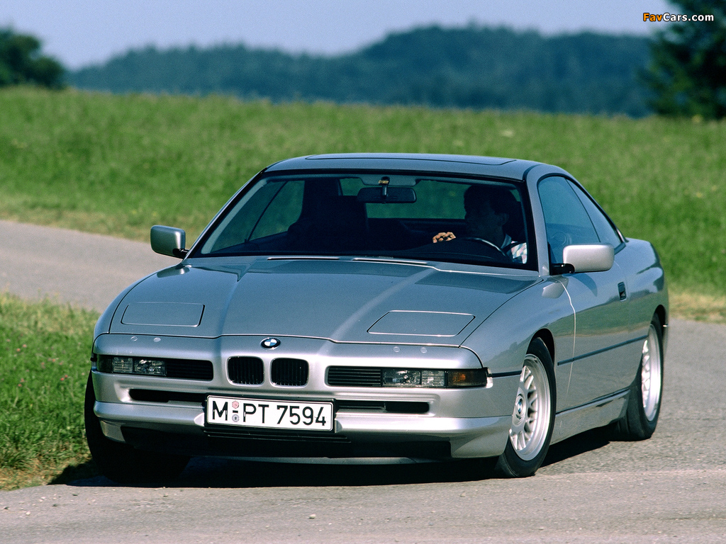BMW 850i (E31) 1989–94 wallpapers (1024 x 768)