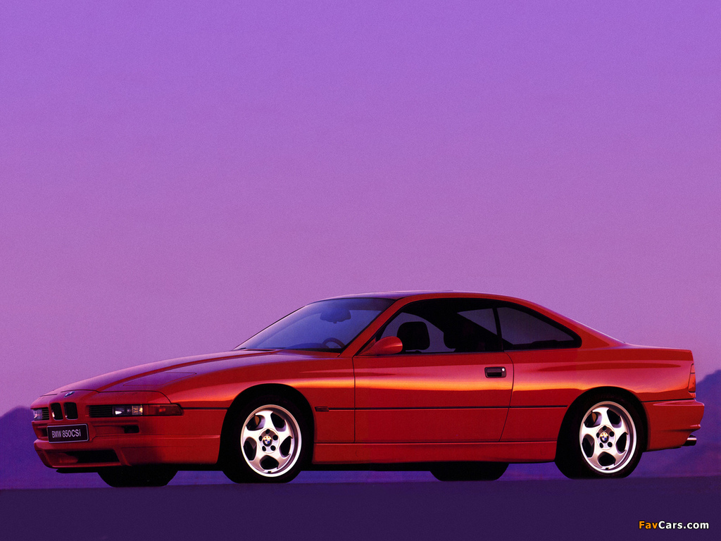 BMW 850CSi (E31) 1992–96 images (1024 x 768)
