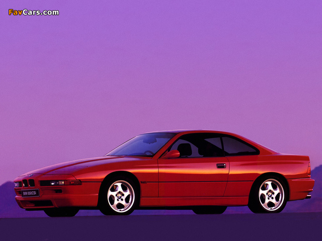 BMW 850CSi (E31) 1992–96 images (640 x 480)