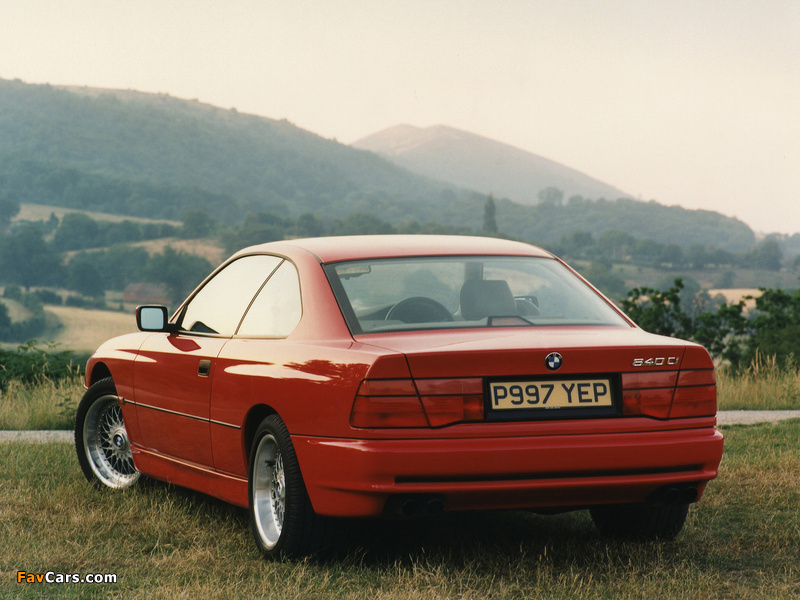 Images of BMW 840 Ci UK-spec (E31) 1993–99 (800 x 600)