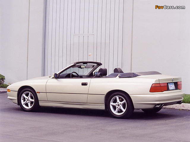 Images of BMW 840 Ci Convertible by NCE (E31) 1993–99 (640 x 480)