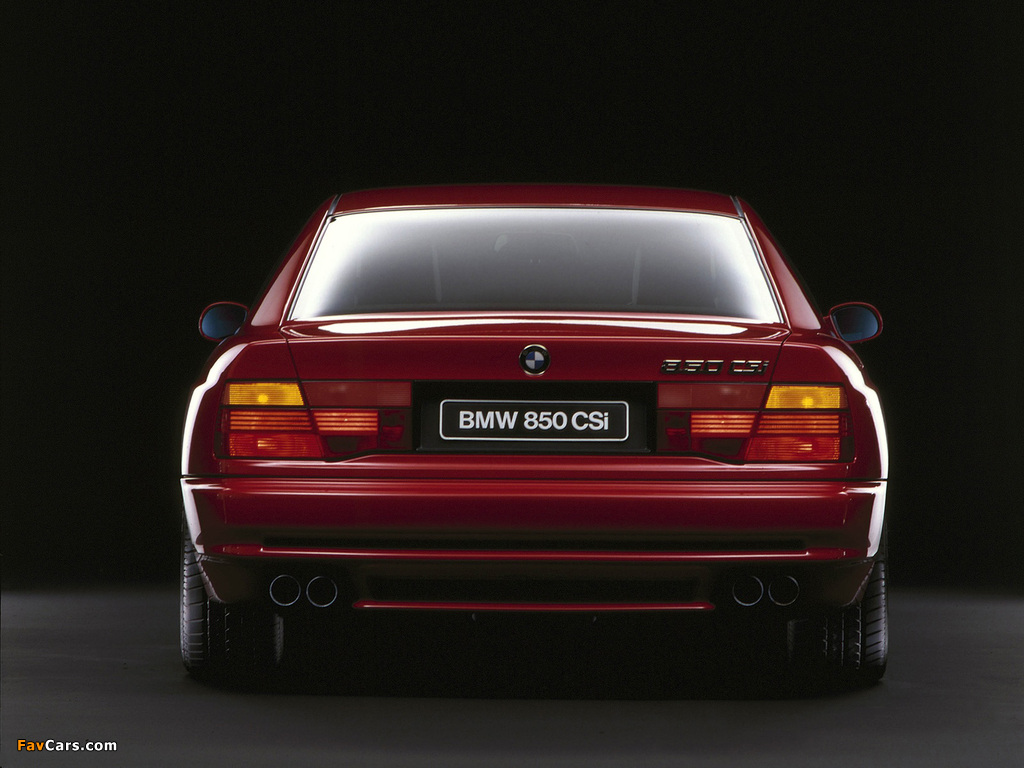 Photos of BMW 850CSi (E31) 1992–96 (1024 x 768)