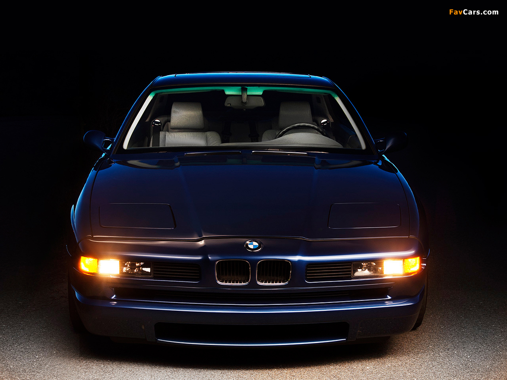 Photos of BMW 850 CSi US-spec (E31) 1993–95 (1024 x 768)