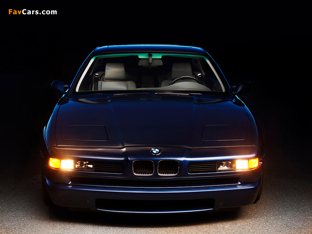 Photos of BMW 850 CSi US-spec (E31) 1993–95 (640 x 480)