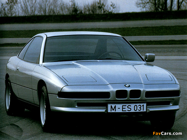Photos of BMW 8 Series Prototype (E31) 1987 (640 x 480)