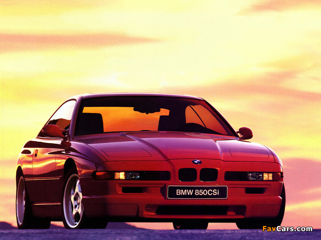 Photos of BMW 850CSi (E31) 1992–96 (640 x 480)