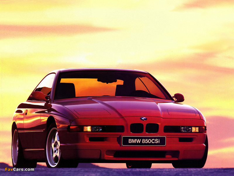 Photos of BMW 850CSi (E31) 1992–96 (800 x 600)