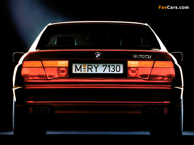 Pictures of BMW 850i (E31) 1989–94 (640 x 480)