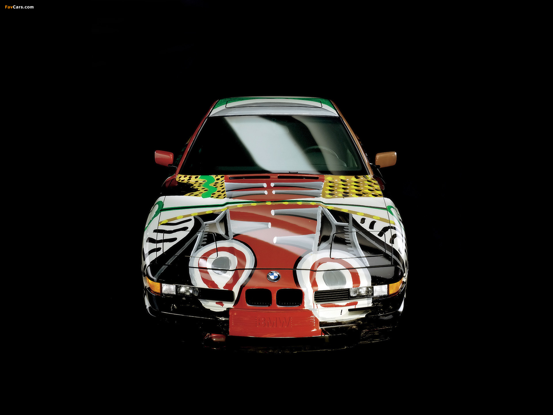 Pictures of BMW 850 CSi Art Car by David Hockney (E31) 1995 (1920 x 1440)