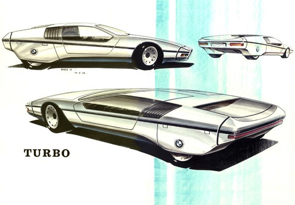Sketch BMW Turbo Concept (E25) 1972 photos