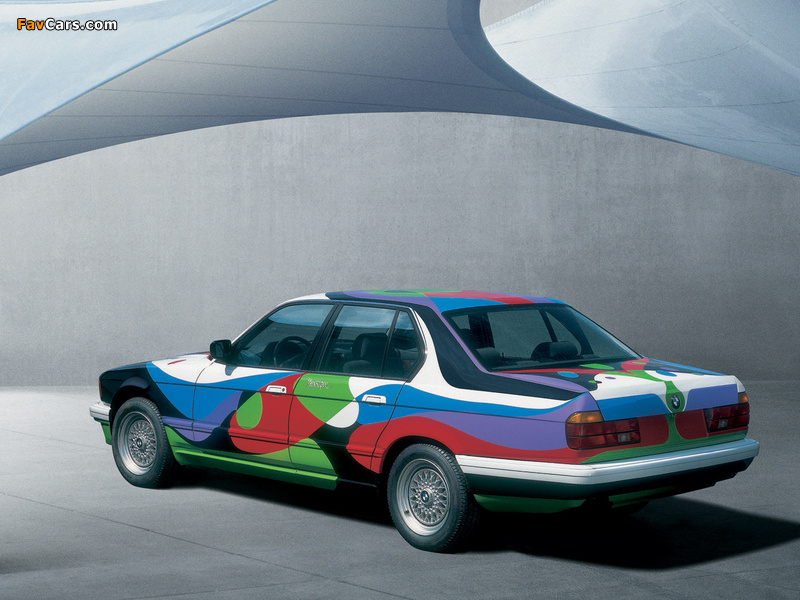 BMW 730i Art Car by César Manrique (E32) 1990 images (800 x 600)