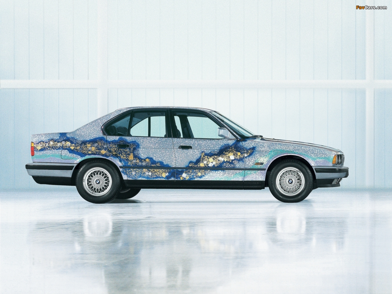 BMW 535i Art Car by Matazo Kayama (E34) 1990 photos (1280 x 960)