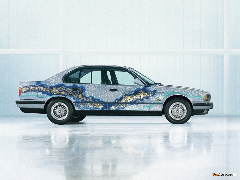 BMW 535i Art Car by Matazo Kayama (E34) 1990 photos (1024 x 768)