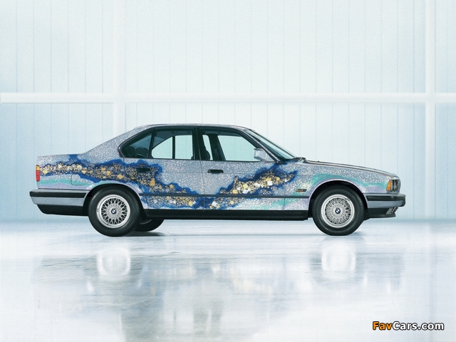 BMW 535i Art Car by Matazo Kayama (E34) 1990 photos (640 x 480)